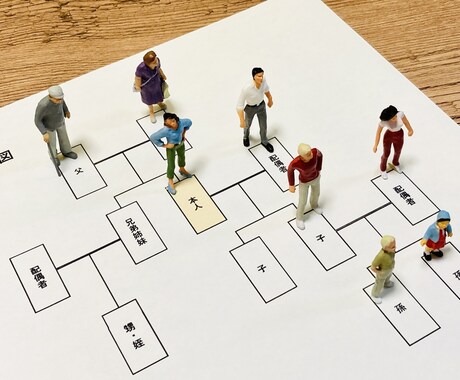 遺産分割協議前に必要な相続人調査をいたします イメージ1