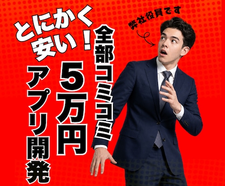 慶應生チームが三万円でどんなアプリでも開発します イメージ1