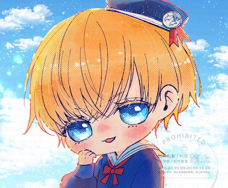 ミニキャラ描きます シンプルで愛らしいミニキャラが欲しい方ようこそ！ イメージ1