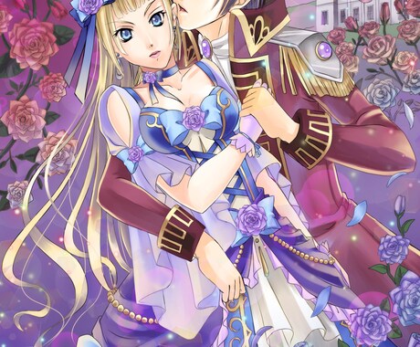 表紙、CDのジャケット、立ち絵等、描きます あなたのキャラクターや、世界観を、ぜひ私に描かせてください！ イメージ2