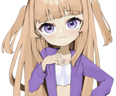 配信者、活動者用のバストアップ立ち絵を制作します イメージ1