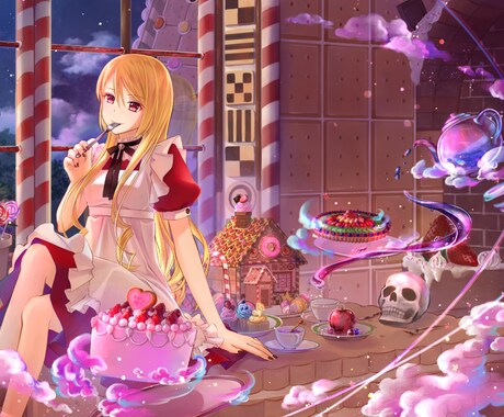 あなただけのイラスト制作いたします 小説の表紙や挿絵、スマホやPCのオリジナル壁紙など イメージ2