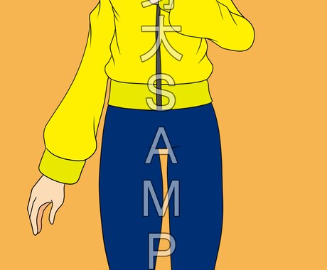簡易なLive2D・デフォルメモデルを制作致します お持ちの立ち絵をデフォルメモデル化して動かしたいアナタ様へ☆ イメージ2
