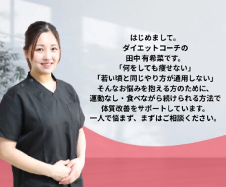 30日間チャットで食事サポートします 無理なく続ける食事改善をサポートします イメージ2