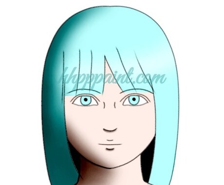 アニメ漫画のSNS等のアイコン顔アップ描けます 美を感じる洗練された絵描けます イメージ1
