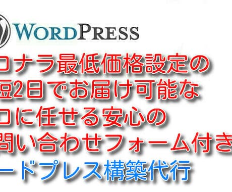 最短翌日から使えるワードプレスの初期設定代行します 本気でサイト運営や副業ブログをしたい方のためのワードプレス！ イメージ1