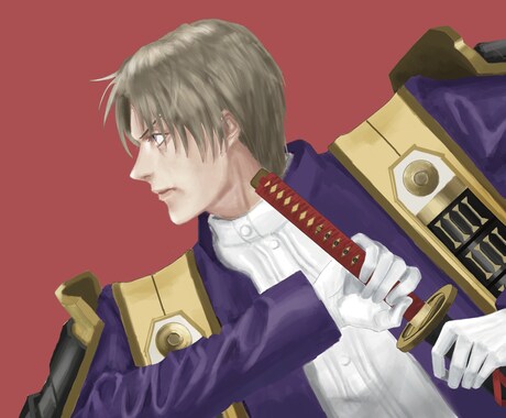 かっこいい男性のイラストを描きます アニメ調のイラスト制作をいたします イメージ2