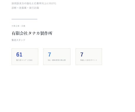 給与以外の魅力で応募が来る求人票に変えます 求人票の魅力度を診断、改善提案します イメージ1