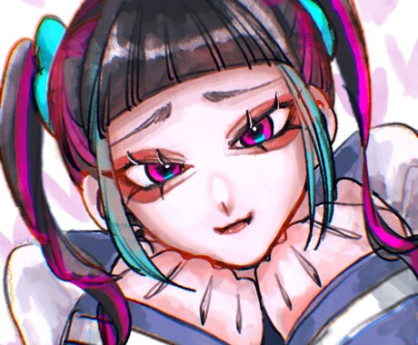 安価で気軽に注文可‼️アイコンなどイラスト描きます 見本イラストのような絵を1000円で描きます！自分絵です！ イメージ1