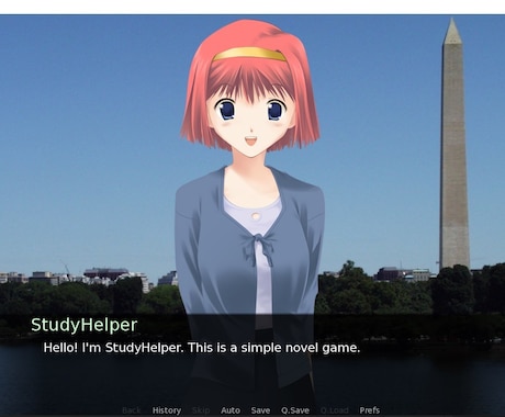 WinMac 本格的なノベルゲーム制作を代行します 即売会や配布に最適！システム・UI完備のゲームを形にします イメージ1