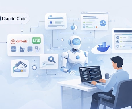 企業向けにAI導入を支援します。ます ITエンジニア25年Claude Code導入支援します。 イメージ1