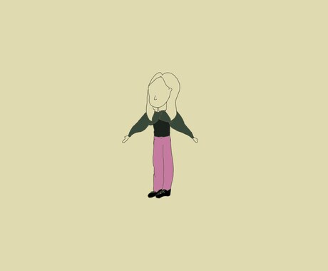 あなたのファッションをイラストで表現します 様々なファッションをした女の子のイラストを描くのが得意です イメージ2