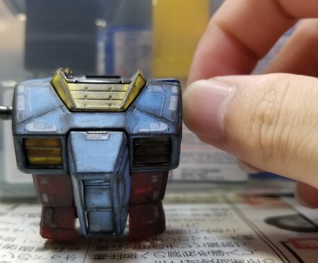 ガンプラ作製代行、ガンプラの素組を行います お値段、仕上がりに自信有り。ご希望があればご相談ください イメージ1