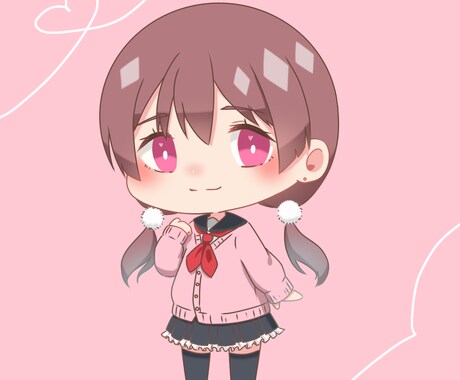 デフォルメキャラ描きます 似顔絵、オリジナルキャラ、何でもデフォルメで描きます！ イメージ1