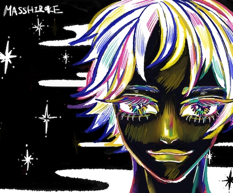 美しいタッチと色味であなたの絵を描きます 唯一無二の一枚絵あなたの好きなカラー、雰囲気に合わせた絵 イメージ2