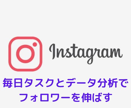 インスタ運用代行　フォロワー増やします インスタ運用経験5年マイクロインフルエンサー100以上輩出 イメージ1