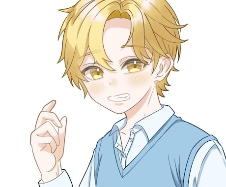 バストまで!オリジナルキャラを描きます ご要望に合わせて共に制作していきたいと考えております! イメージ2
