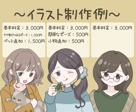 ゆるっと親しみあるイラスト描きます 似顔絵風/SNSアイコン/YouTube/配信/グッズ等 イメージ2