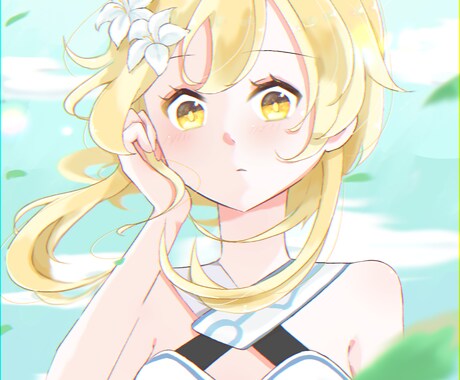 4月迄限定価格☆格安で可愛いアイコンお描きします 無料で修正何回でも可能！あなただけのアイコンお描きします イメージ1