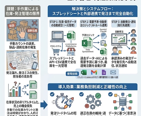 業務の手作業をGAS×AIで自動化します 相談無料・手順書付き・丁寧納品 イメージ2