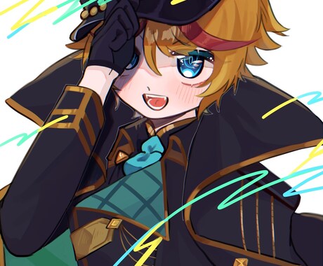 イラスト作成します オリジナルキャラクターの立ち絵、動画のサムネイルなど イメージ2