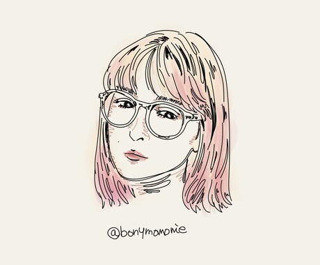 ファッションイラスト風✴︎似顔絵かきます 最短1日✴︎ファッション・映画好きな方へのプレゼントにも◎ イメージ2