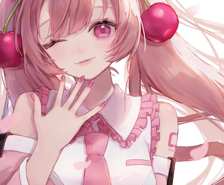 イラストお描きします アイコン、ヘッダー、配信用等お描きします。 イメージ1