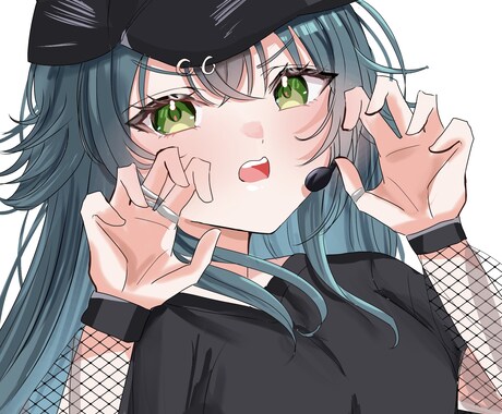 画面映えする可愛いイラスト描きます MVサムネ、1枚絵、アイコンなどにおすすめです！ イメージ1