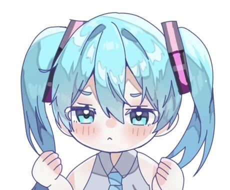 かわいいちびキャラ描きます 1000円であなただけのかわいいちびキャラをかきます イメージ2