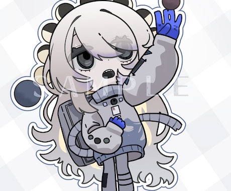 かわいいデフォルメイラスト承ります やや彩度の低いくすみ寄りの色を使ってデフォルメ作成します❕ イメージ2