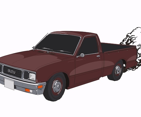 車、乗り物イラスト承ります 車や電車、乗り物のリアルなイラスト承ります。ビジネス利用OK イメージ2