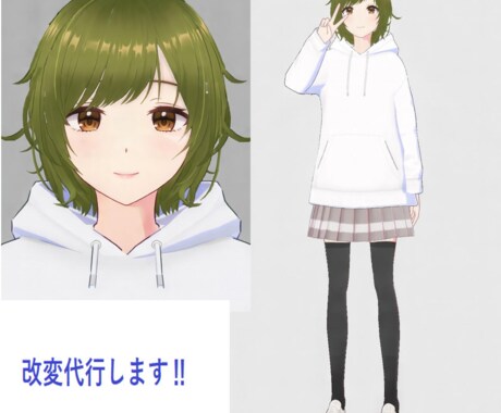 VRChatのアバター改変を代行します 面倒なunityのセットアップもします。 イメージ2