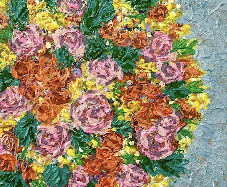 アクリル画、何が届くか楽しみなアートをお届けします 【原画】一点ずつ丁寧に描いたアクリル画を配送します。 イメージ2