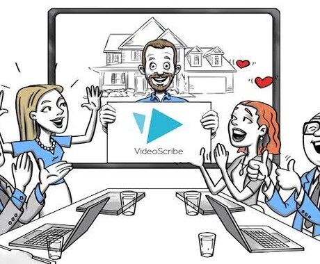 高品質・低価格でアニメーション動画制作いたします VideoScribe/ホワイトボードムービー/動画編集 イメージ2
