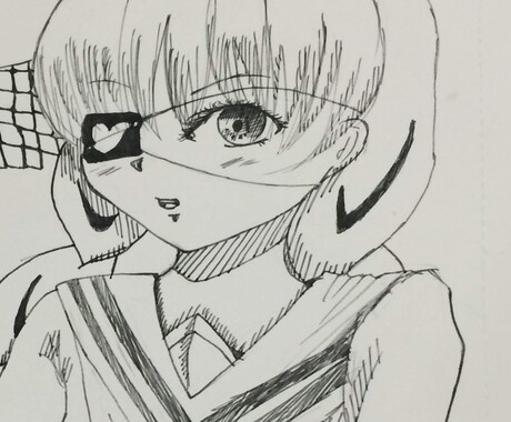 ボールペンイラスト描きます 商用利用可能！SNSのアイコンなどにも！ イメージ2
