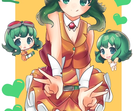 イラストを描きます 早くて丁寧に仕上げます！オリジナルイラストかきます！ イメージ1