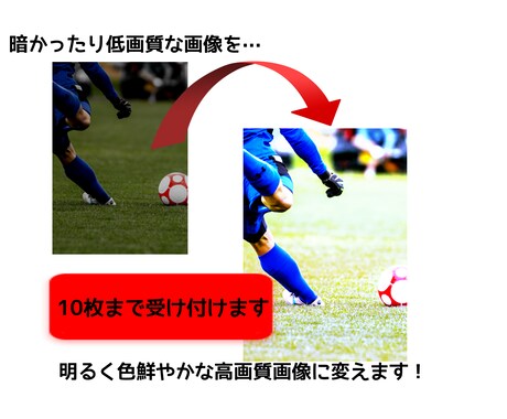 普通の写真を高画質かつ映える写真に変えます 10枚まで無制限の利用で1000円！ イメージ1