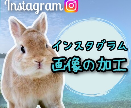 インスタ投稿画像の加工・文字入れします 投稿に統一性をもたせてフォロワーアップ目指します！ イメージ1