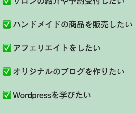 超破格】実用的ホームページの作り方教えます これから開業をしたいと考えてる方に特化したレッスンです。 イメージ2