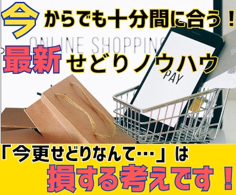 これ一本で副業OK！内緒の『最新せどり術』教えます 今「せどり」がアツい！始めないなんてもったいない！ イメージ1