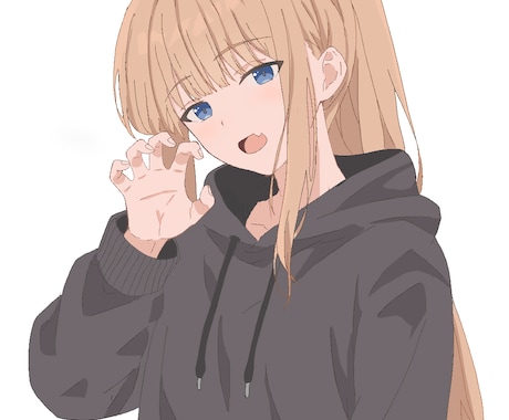透明感のあるSNSアイコン描きます ご希望に添えるよう丁寧に仕上げます。 イメージ2