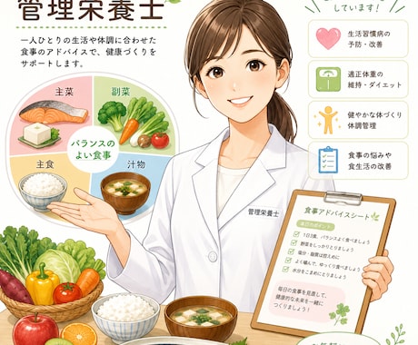 1枚で思考が整う総合アセスメントシートつくります 退院カンファレンス、訪問栄養、栄養指導利用 イメージ1