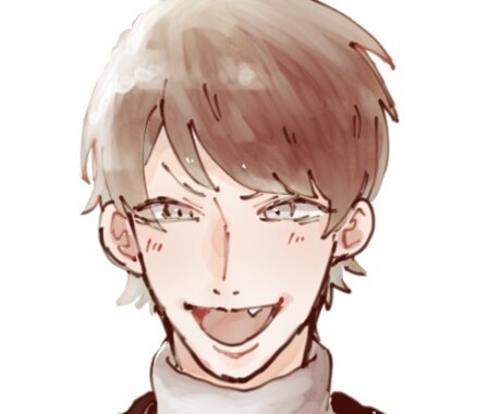 SNSで使用可能なアイコンイラスト描きます おしゃれ、かわいい、かっこいい…etcなアイコンをあなたに！ イメージ2