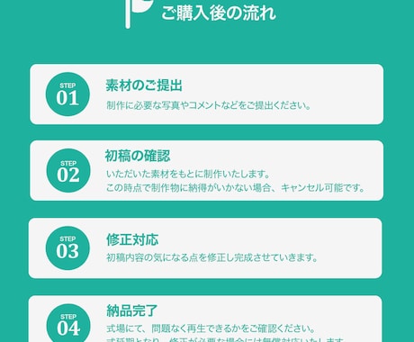 手間ゼロ!!やさしいオープニングムービー作ります 【3名限定】 15,000円→7,000円で制作 イメージ2