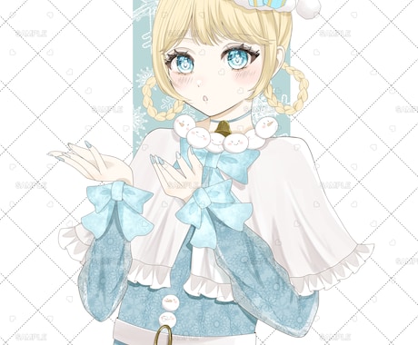 かわいい女の子のイラストを低価格で描きます アイコン・サムネイル・動画配信など幅広く対応します！ イメージ1