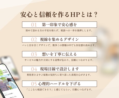 あなたの名刺がわりになるホームページを作成します STUDIOで作る、低価格なのに高品質のホームページを制作 イメージ2