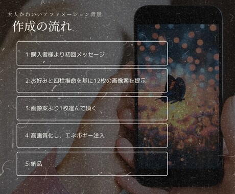 復縁を引き寄せるお守り画像をあなたに届けます 【モニター価格】見るだけで潜在意識にアファメーションが届く イメージ2