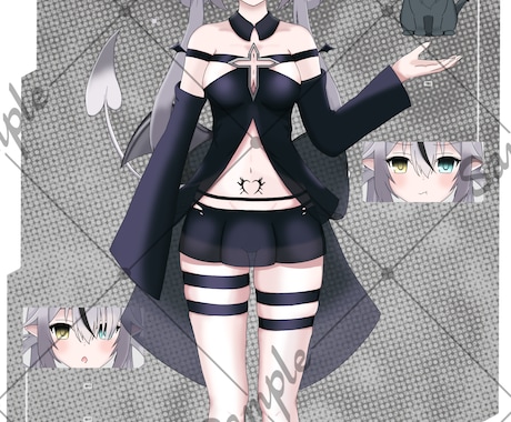 早い！安い！塗り絵用、アイコンや全身など描きます 可愛いイラストやアニメキャラなど！女の子全般、少年まで!! イメージ1