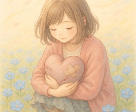 あなたの気持ち、そっと抱きしめます こころの声、そのままで大丈夫。 イメージ1
