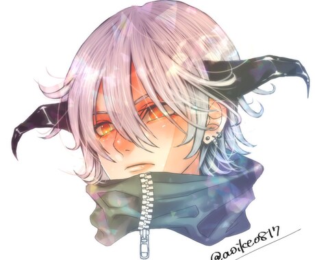 今なら千円オフ！透明感のあるイラスト作成します 同人誌の表紙やイメージキャラクターにいかがでしょうか イメージ2
